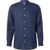 Scotch & Soda inne Mao Skjorta Navy Mörkbå Storek