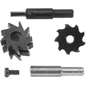 Wolfcraft 3254000 Fräs-set Skaft-Ø 8 mm
