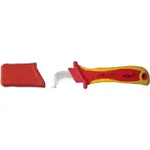 Wiha 246 78 SB, Skyddsisolering, 142 g, Röd, Rostfritt stål, Gul
