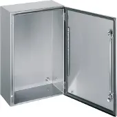 Schneider Electric Väggskåp S3X , rostfritt AISI 304L, 300 x 200 x 150 mm, HxBxD, 1 dörr, utan monteringsplatta, IP66