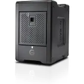 Sandisk Professional G-Raid Shuttle 4 48 TB Extern hårddisk 3.5 USB 3.2 Gen 2, Thunderbolt 3 Svart SDPH34H-048T-MBAAB