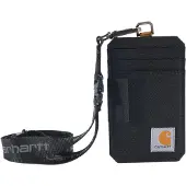 Carhartt B0000247 Nylon Duck Id-hållare och snodd Svart 94674 94674 NONE