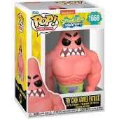 Funko POP! Pop! Svampbob Fyrkant Svampbob Fyrkant 25-årsjubileum Muskel-patrik Figur 9 Cm