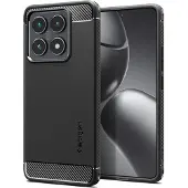 Spigen Rugged Armor, Omslag, Xiaomi, Xiaomi 14T Pro, 16,9 cm (6.67), Svart