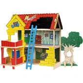 Peppi Pitkätossu Pippi Langstrømpe - Pippi's Villa Villekulla Dollhouse