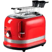 Ariete Moderna 0149 - Brödrost - 2 skiva - 2 Kortplatser - röd