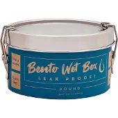 Ecolunchbox Bento Wet Box Round Stainless Steel