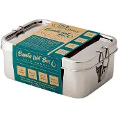 Ecolunchbox Bento Wet Box Rectangle Stainless Steel