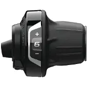 Shimano Tourney Rv400 Derecha Shifter Svart 6s