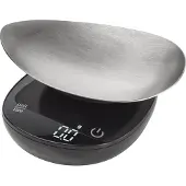 Caso köksvåg, rostfritt stål, digital display, sensor-touch, max 0,5 kg, 0,1 g T (3201)