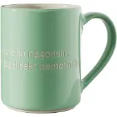 Design House Stockholm Astrid Lindgren Mugg Jag är Fräknigare 36 cl Grön, Design House Stockholm