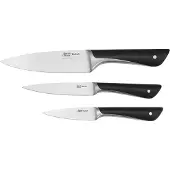 Tefal Jamie Oliver Knivset 3 Delar - Knivset Rostfritt Stål Svart