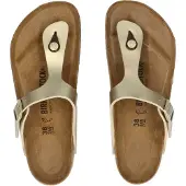 Birkenstock Pantolette 'Gizeh' guld