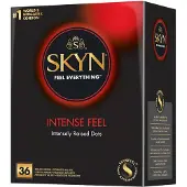 Manix SKYN Intense Fell - latexfri vegansk kondom - 36 st