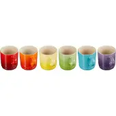 Le Creuset Signature Espresso 100ml Mugg 6 Enheter
