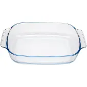 Stoneline glasform rektangulär borsilikat 38x25x5x7 cm / 3,8 L