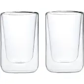 Blomus - Cappuccinoglas Nero 250 ml 2 pack - Transparent - Koppar & muggar - Från Homeroom