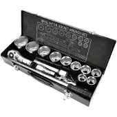 YATO Hylsnyckelsats YT-1334; 3/4''