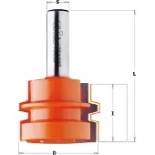 Cmt Frässkärare ; S=1/2''; D=44,4 mm