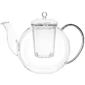 Leonardo Armonia, Enklel tekanna, 1200 ml, Transparent, Glas, CE, 192 mm