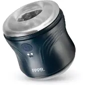 FPPR . - uppladdningsbar vibrator - dubbeländad masturbator - blå