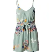 About You Jumpsuit 'Paola' marinblå / grön / orange / off-white