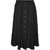 Vero Moda Melaney Lång Kjol Med Hög Midja