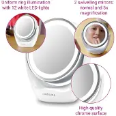 Medisana cosmetic mirror white 2in1 (CM 835)