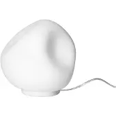 Foscarini Bordslampa , Hoba Midi, dimbara, Vit, Vardagsrum, Glas, Design