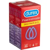 Durex Feel Intimate - tunn kondom - 2x12 st