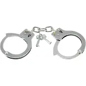 Rimba Metal Police - handbojor - metall - silver