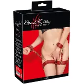 Bad Kitty Hand & Leg Restraints Red