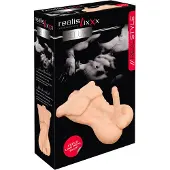 Realistixxx - manstorso - realistisk onanidocka - hudfärgad