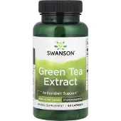 Swanson Health Swanson, Green Tea Extract, 500 mg, 60 Capsules