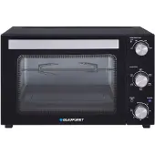 Blaupunkt EOM601 - Elspis - varmluft - 45 liter - 1.8 kW - borstad aluminium/svart