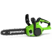 Greenworks Elkedjesåg G40CS30 Gen II; 40 V; 30 cm svärd (utan batteri och laddare)