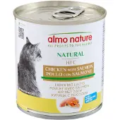 Almo Nature HFC Natural kyckling med lax våtfoder katt (280 g)