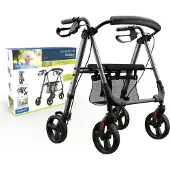DeLOCK Weinberger aluminiumrollator 1-faldbar (hopfällbar)