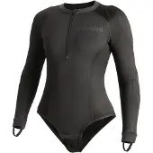 Pando Moto Shell WW Black 02 Bodysuit för damer Svart 2XL Damer sort
