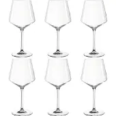 Leonardo - Burgundy Rödvinsglas PUCCINI 6-pack - Transparent - Vinglas - Från Homeroom