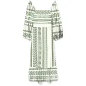 Vero Moda Klänning 'VMDICTHE' kiwi / vit