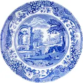 Spode Blue Italian assiett blå/vit