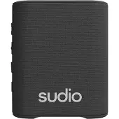 Sudio S2 Bluetooth-högtalare Stänkvattenskyddad, Bärbar Svart