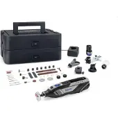 Dremel 8250-5/65 Platinum+ Box 12V F0138250JF Multiverktyg inkl. 2x batterier 12 V 2 Ah Antal batterier som ingår 2