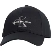 Calvin Klein Jeans Embroidered Monogram Logo Twill Cap