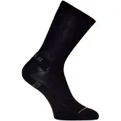 Q36.5 Socks Ultra Long Black, Size 44-47
