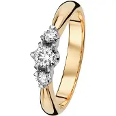 Kohinoor 033-235-25 diamantring Helene 17½