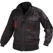 YATO Jacka YT-80142; L; svart/röd