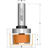 Cmt Notfräs 852.501.11B; 19/9,5 mm; med kullager