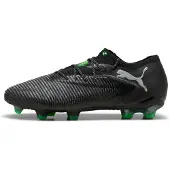 Puma Future 8 Ultimate Låg FG Eclipse - Svart/Grå/Grön - Gräs (FG), storlek 39